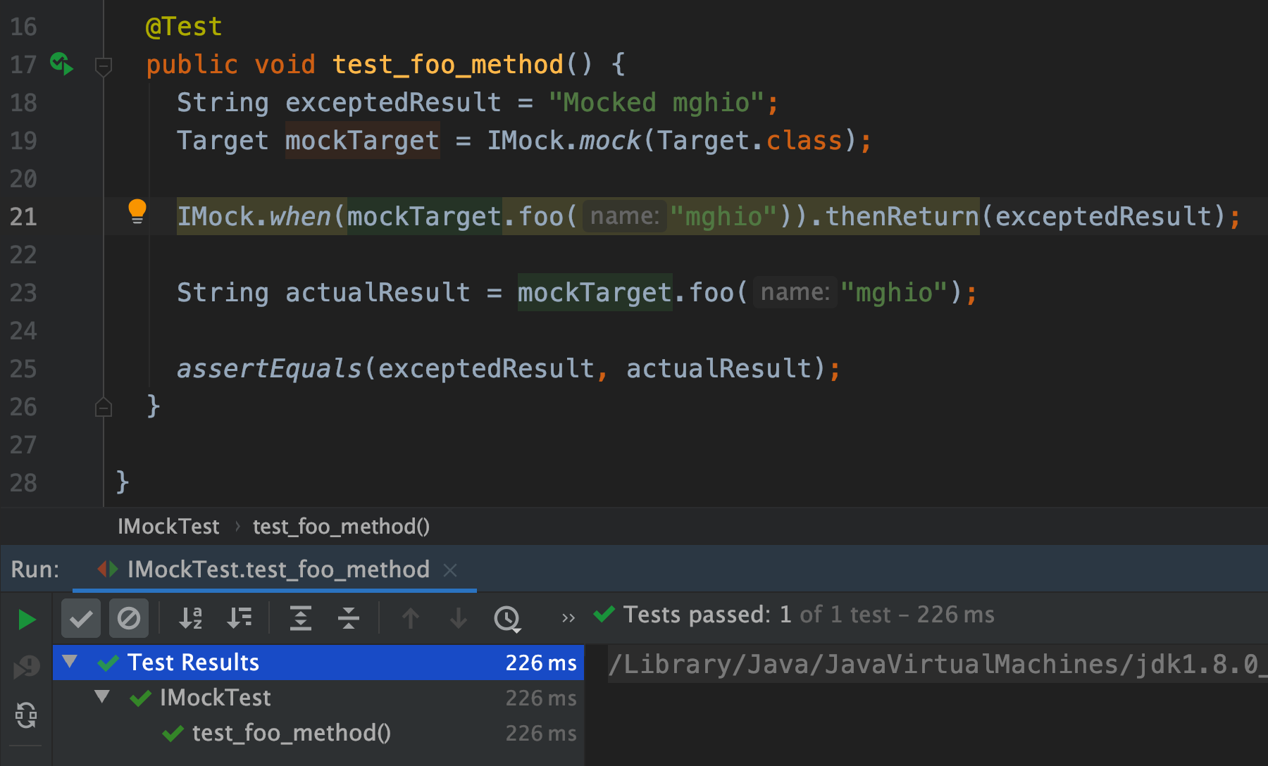 mockito_imock_test_pass.png