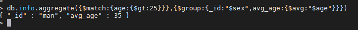 MongoDB（4）-MongoDB的聚合命令