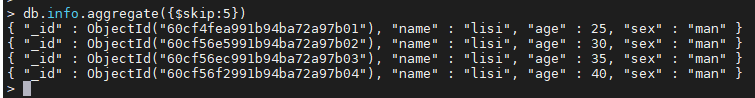 MongoDB（4）-MongoDB的聚合命令