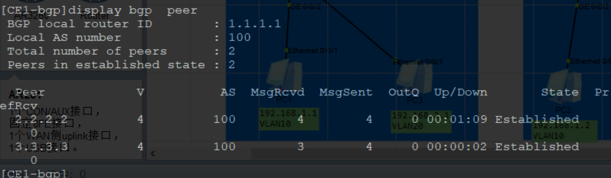 使用BGP EVPN方式部署分布式网关VXLAN