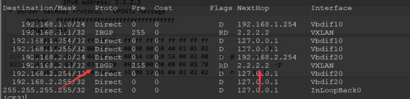 使用BGP EVPN方式部署分布式网关VXLAN