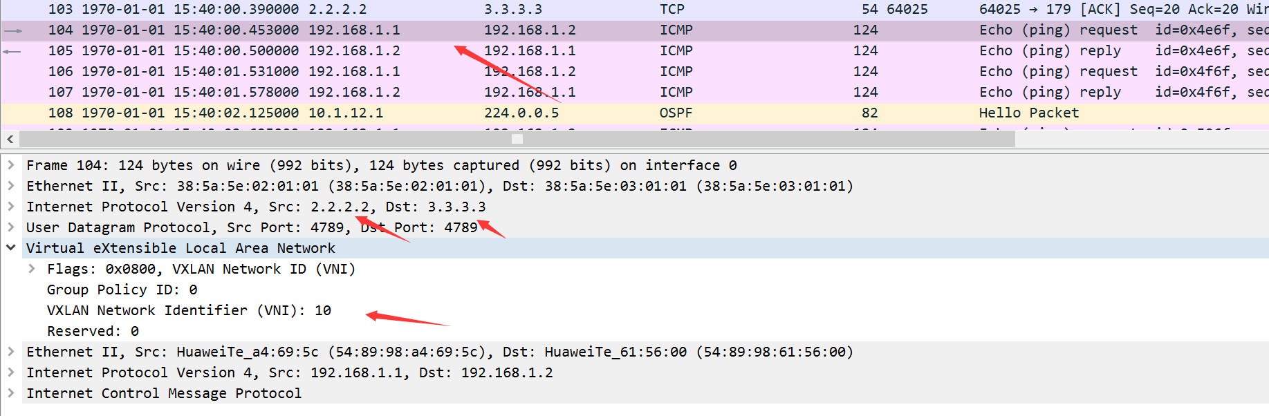 使用BGP EVPN方式部署分布式网关VXLAN