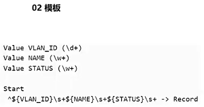 python学习-TextFSM的使用