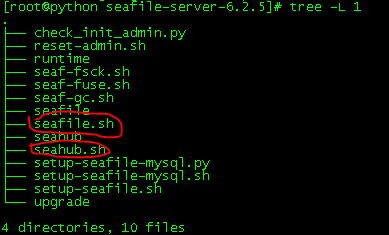 linux学习-将seafile启动脚本设置为开机启动服务