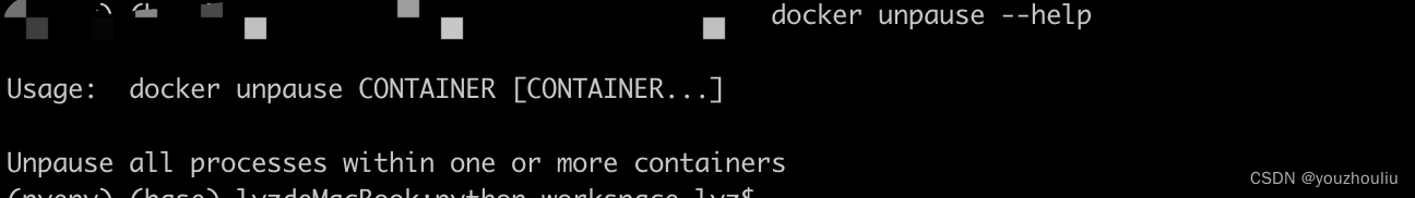 docker 命令详解（九）：pause/unpause