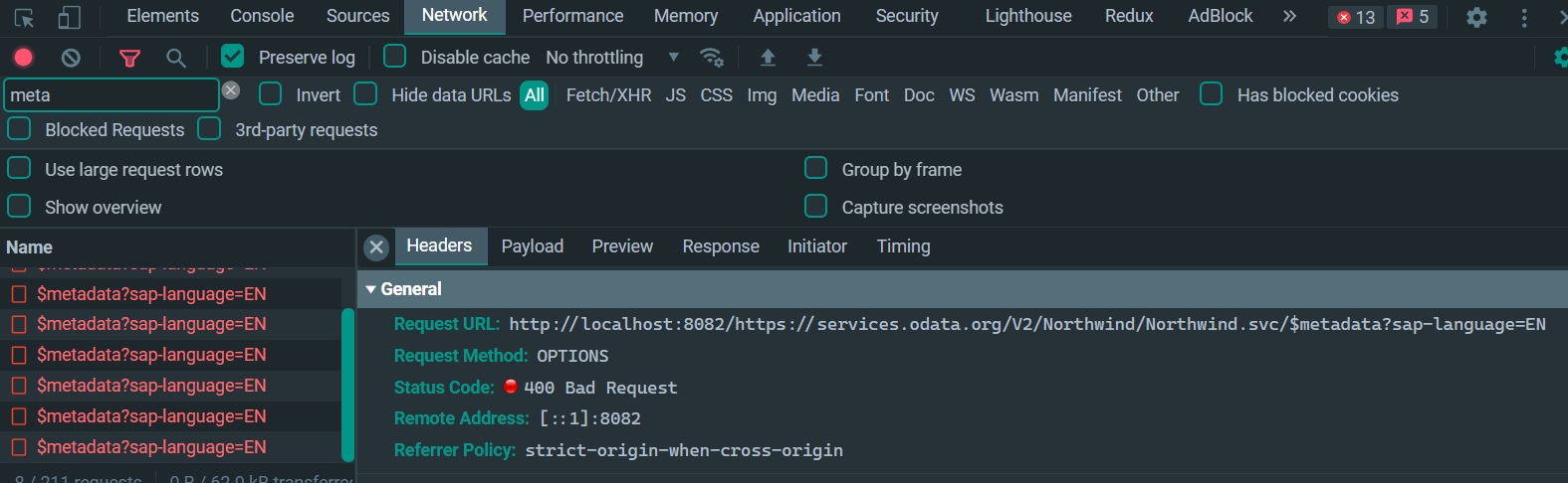 #yyds干货盘点# 使用 http-proxy 代理 SAP UI5 应用发起的 HTTP 请求