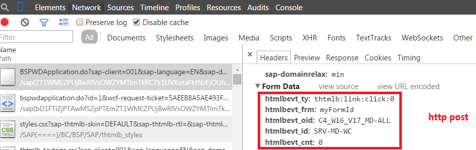 SAP CRM WebClient UI，点击Master Data工作中心后执行的JavaScript代码