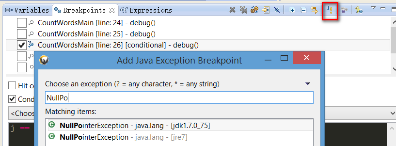 用Eclipse调试Java程序的一些小技巧