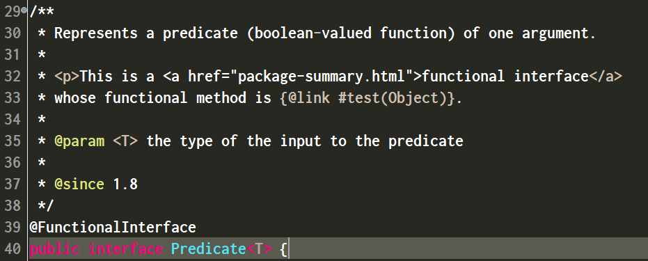 Java 8里的Predicate学习笔记