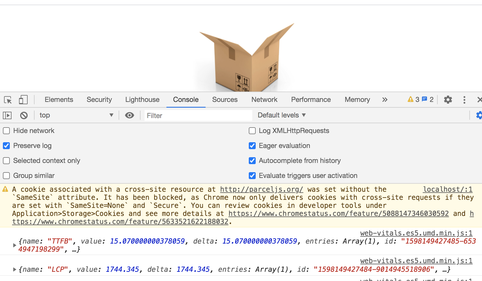 web-vitals 站点健康metrics npm 包