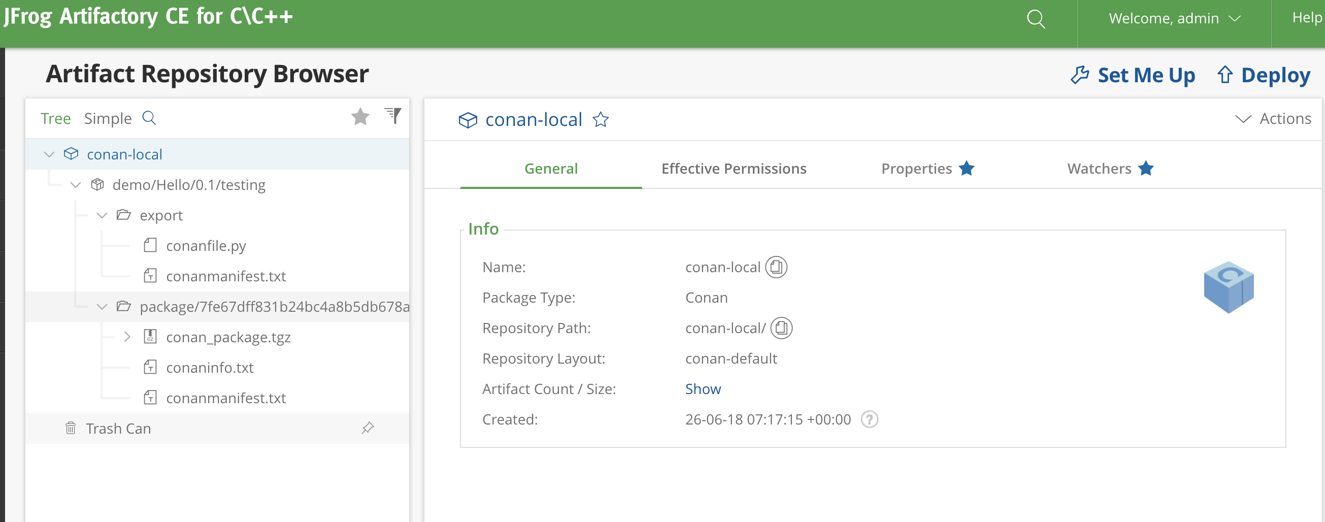 conan c&&c++ 包管理工具使用