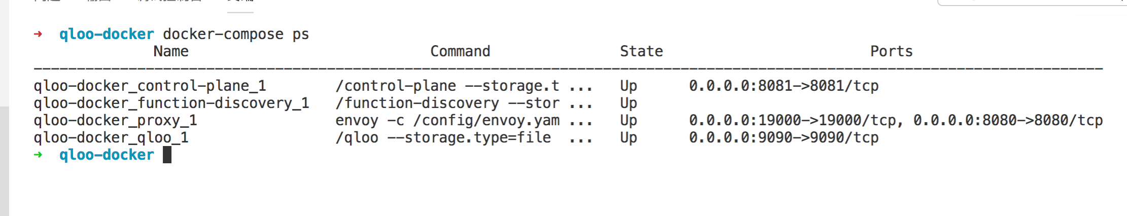 QLoo graphql engine 学习一 基本试用(docker&&docker-compose)