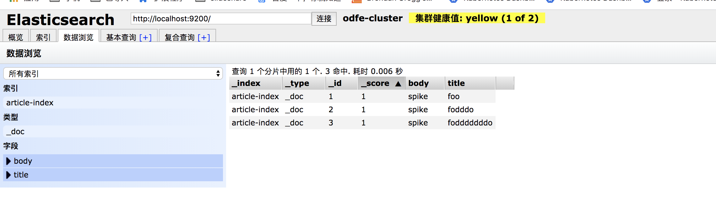 postgres elasticsearch fdw 学习