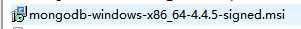 Windows安装MongoDB