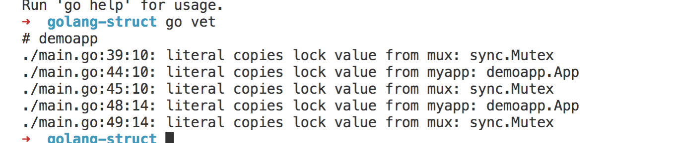 golang noCopy 的功能