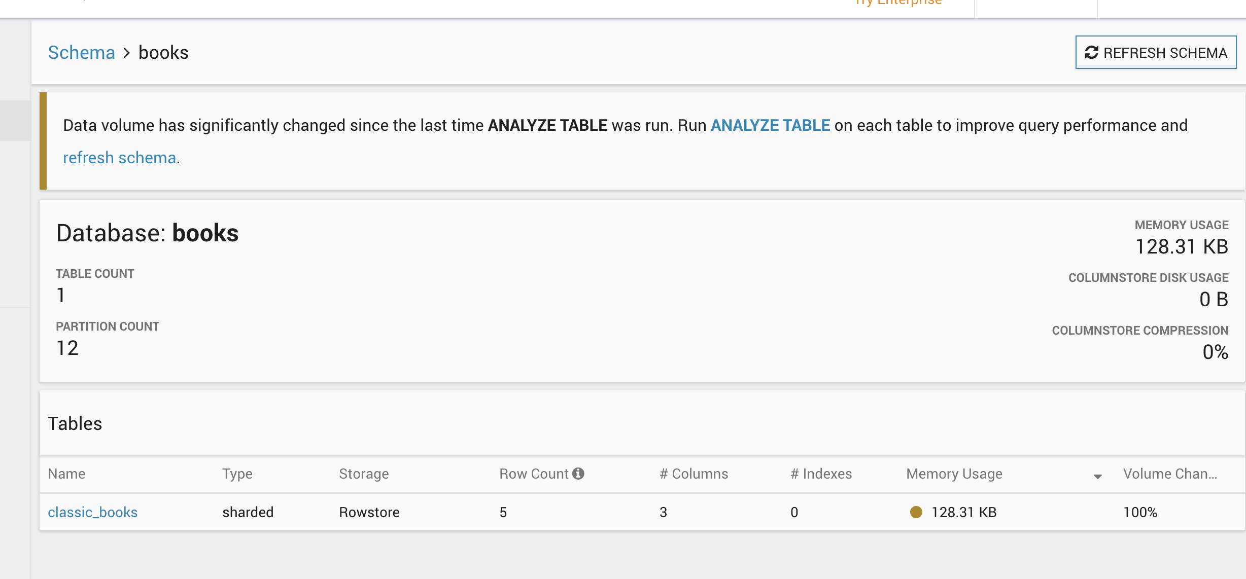 memsql filesystem pipeline 试用