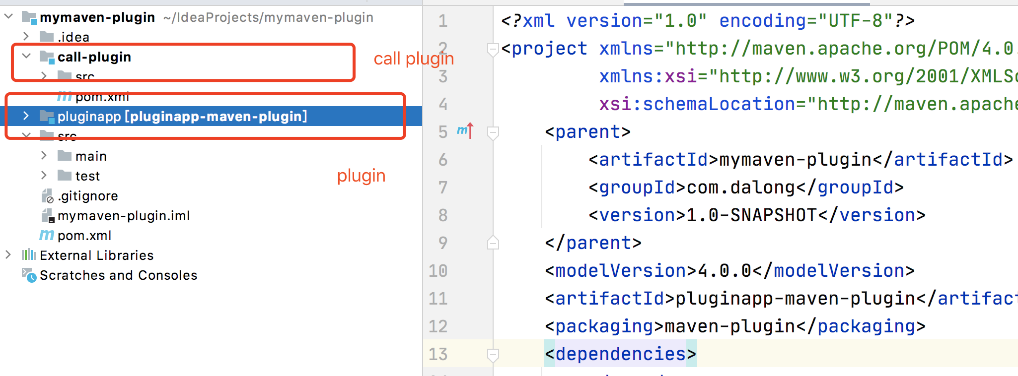 开发一个简单的maven plugin