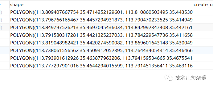 mysql空间数据图层导入