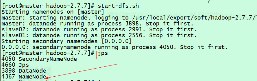 hadoop启动后 jps 查不到namenode的解决办法（日志报：ulimit -a for user root）