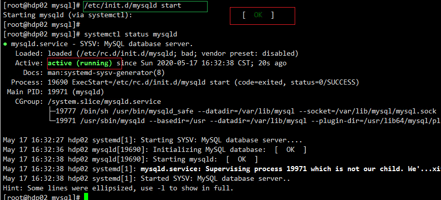 linux  安装 MySQL5.7.19（Your password does not satisfy the current policy requirements 或 using ALTER ）