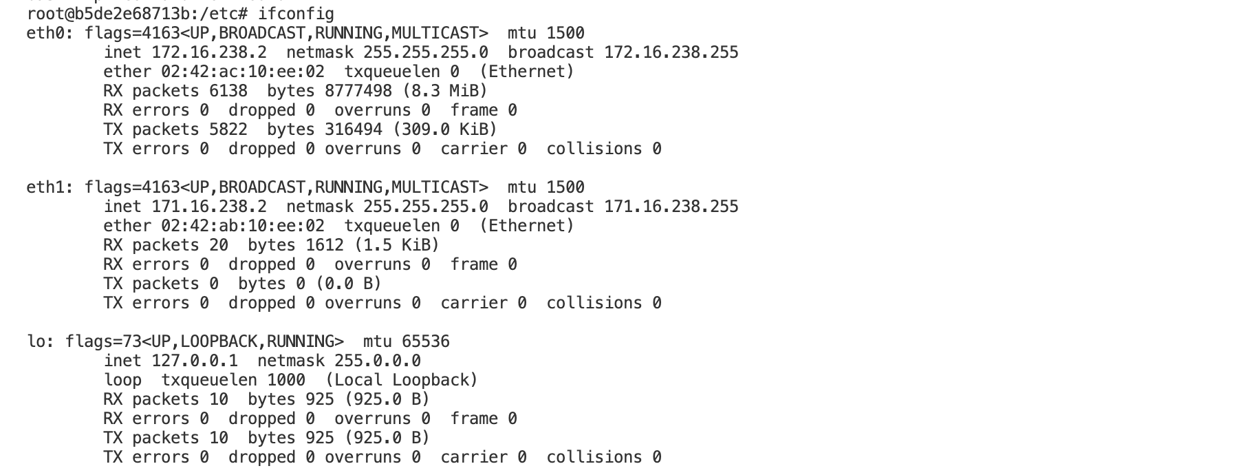 docker 自定义网络解决网络冲突问题