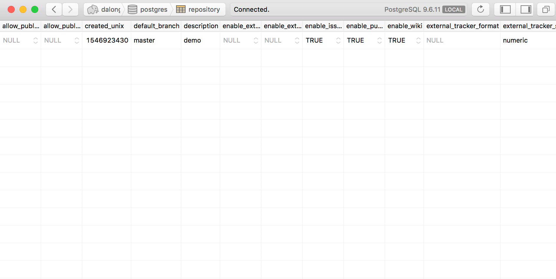 Singer 学习一 使用Singer进行mysql 2 postgres 数据转换