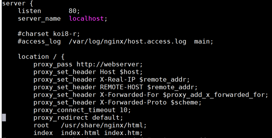 解决nginx代理web服务器获取用户（访问者）真实IP的问题
