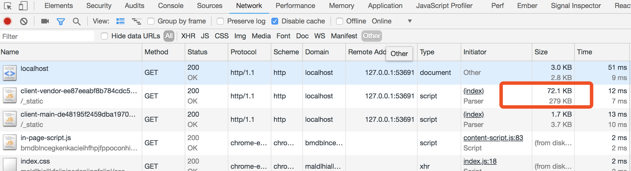 使用 Content-Encoding: br  替换 Content-Encoding: gzip