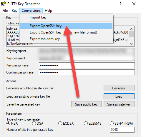 Xshell 如何导入 PuTTYgen 生成的 key