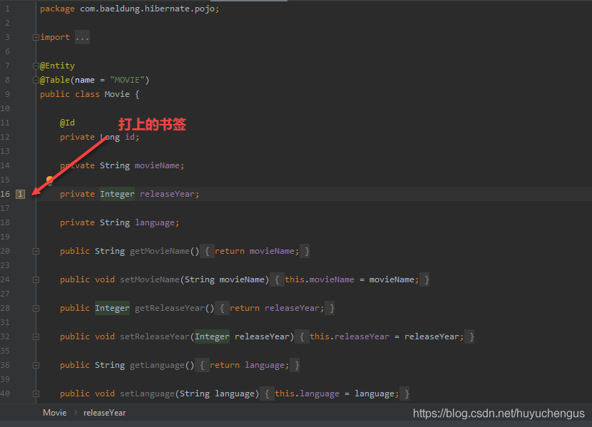 IntelliJ 的书签（Bookmarks）