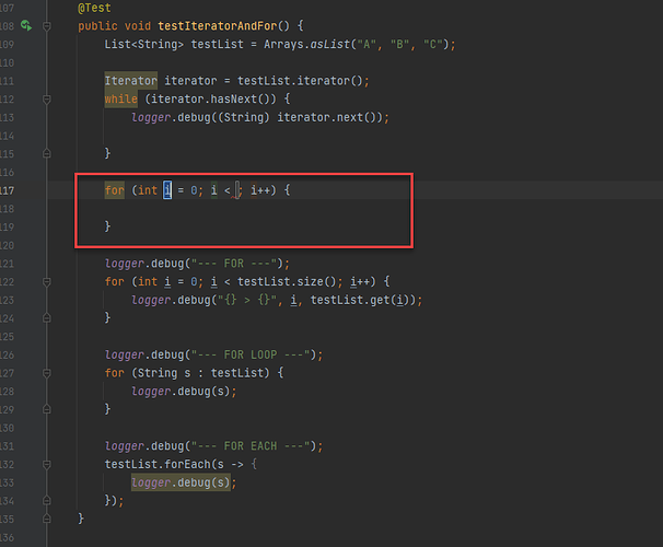 IntelliJ IDEA 快速插入 for 循环