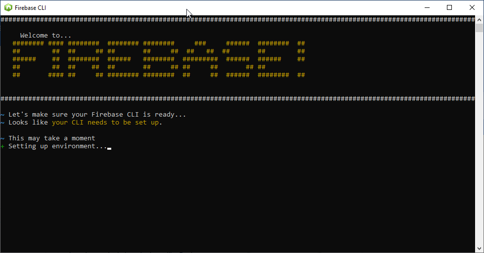 Firebase 命令行工具