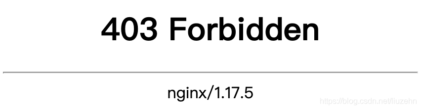 nginx服务器下载文件403
