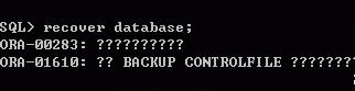 服务器断电Oracle数据库修复数据过程