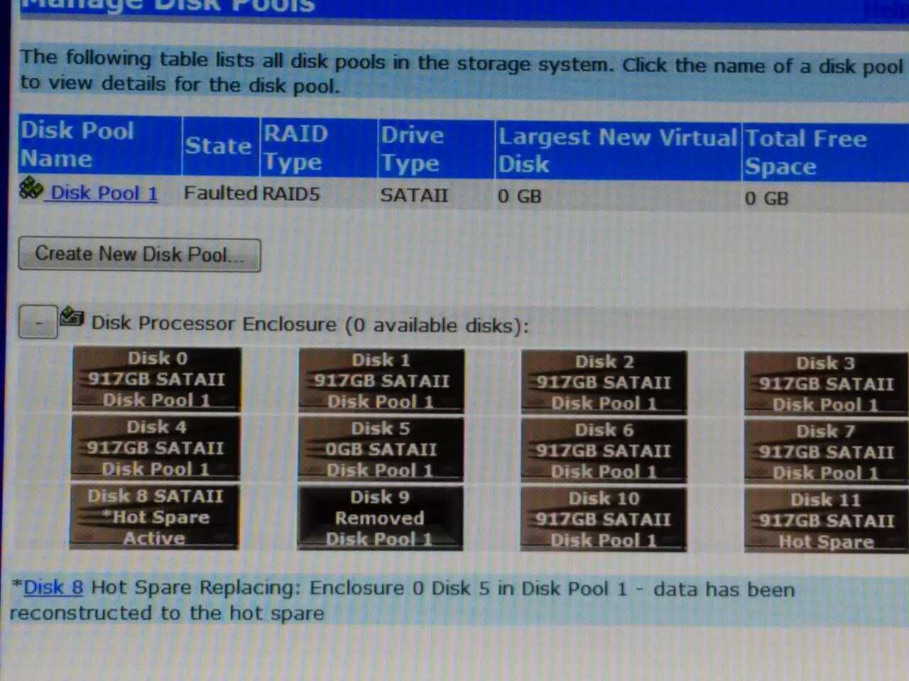 EMC FC AX-4存储崩溃，raid5硬盘损坏的数据恢复过程