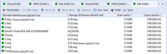 硬盘物理故障开盘+RAID-5阵列瘫痪恢复数据过程