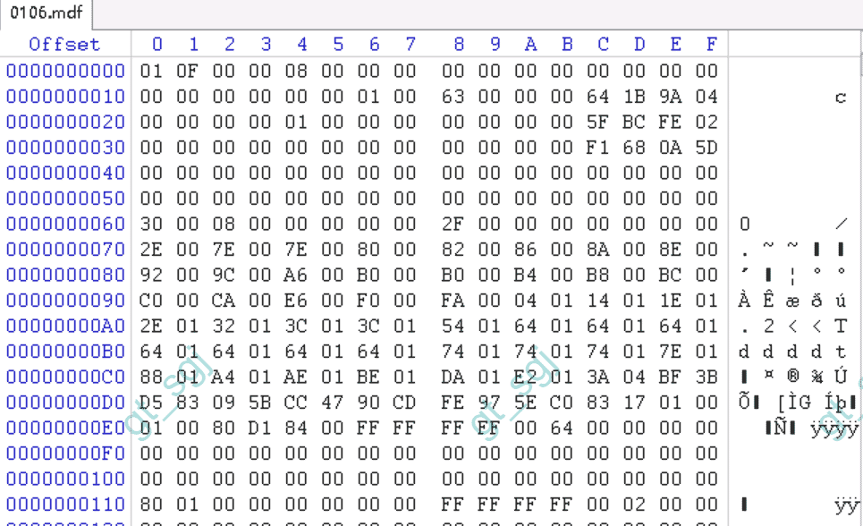 SqlServer数据库损坏修复过程记录