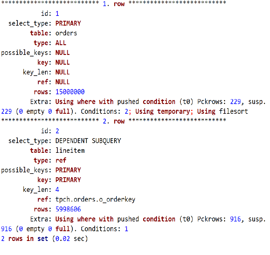 2022-08-09 mysql/stonedb-子查询性能提升-概论