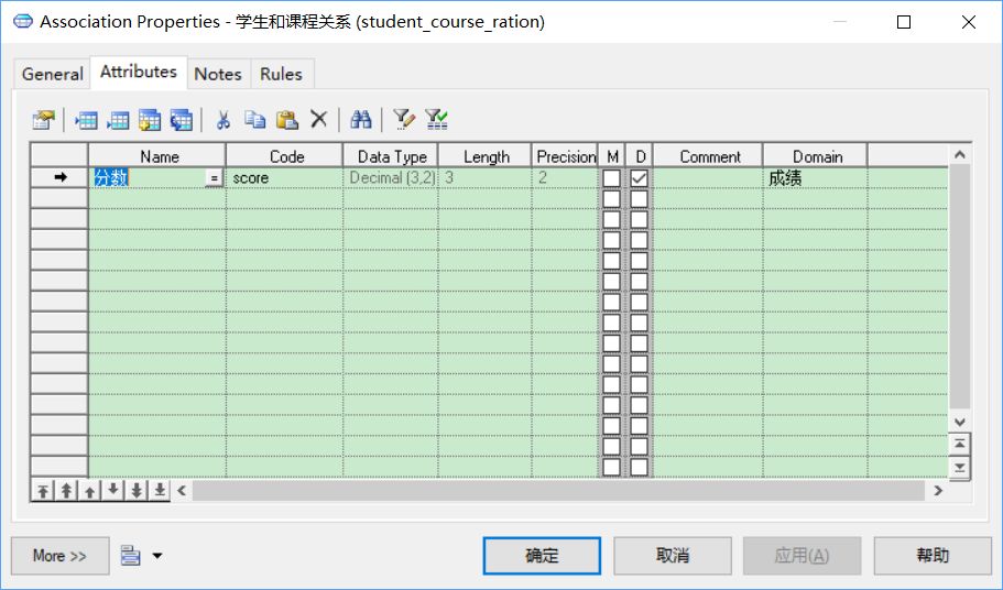 使用PowerDesigner做数据库设计（一）