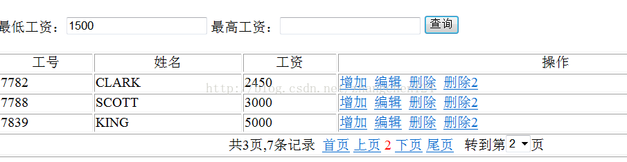 ssm整合之四 分页