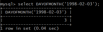 mysql函数