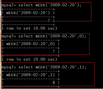 mysql函数