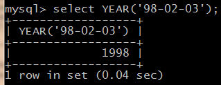 mysql函数