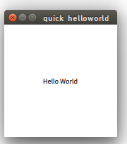 Linux-Qt Quick学习1-Hello world