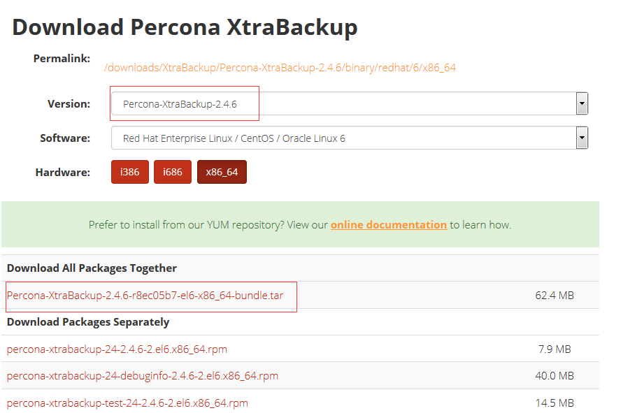 MySQL中xtrabackup备份恢复全攻略