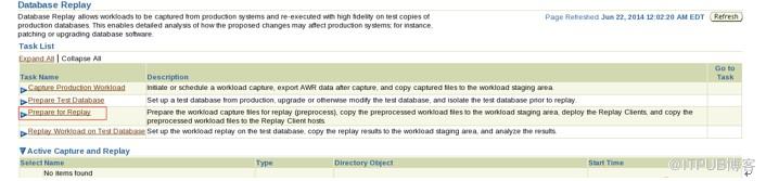 Oracle11g新特性之Replay a captured workload 捕获工作负载新环境重放负载测试压力