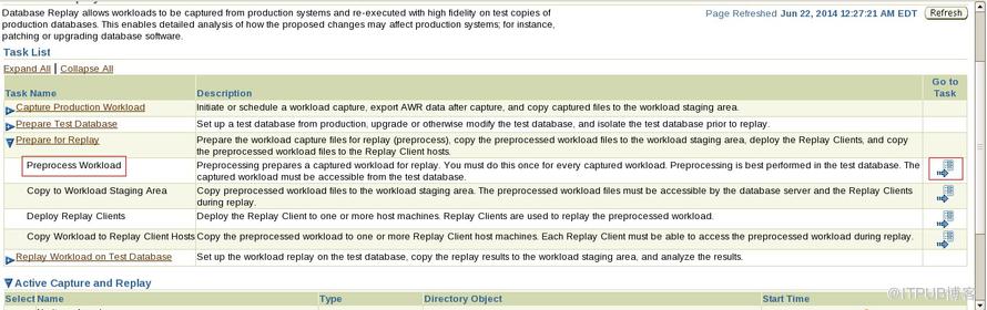 Oracle11g新特性之Replay a captured workload 捕获工作负载新环境重放负载测试压力