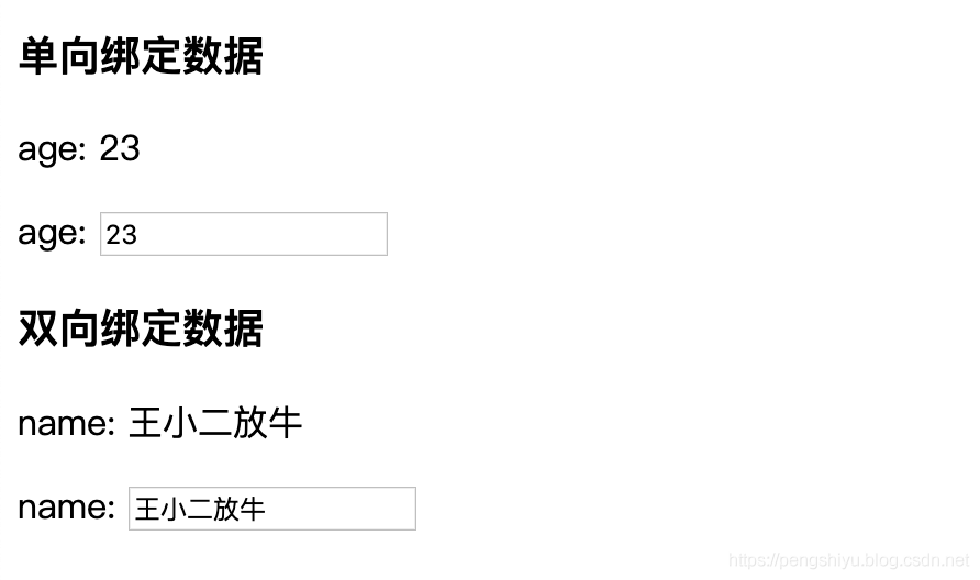 Vue:自定义v-model数据双向绑定