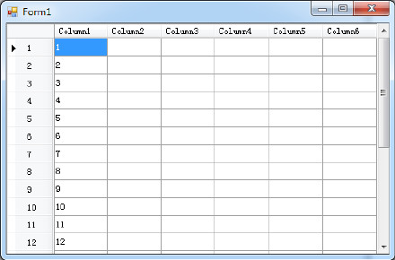 C#编程-20：DataGridView在HeaderCell中显示行号的方法_彭世瑜_新浪博客_js