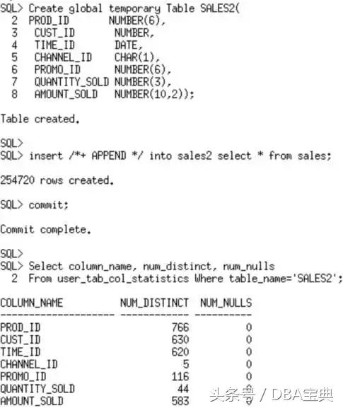 Oracle 12c数据库优化器统计信息收集的最佳实践